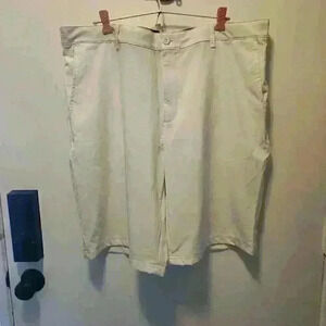 Mens IZOD Golf Shorts Size  44 in white